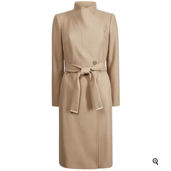 Ted Baker Rose camel coat - Picture 3 of 8